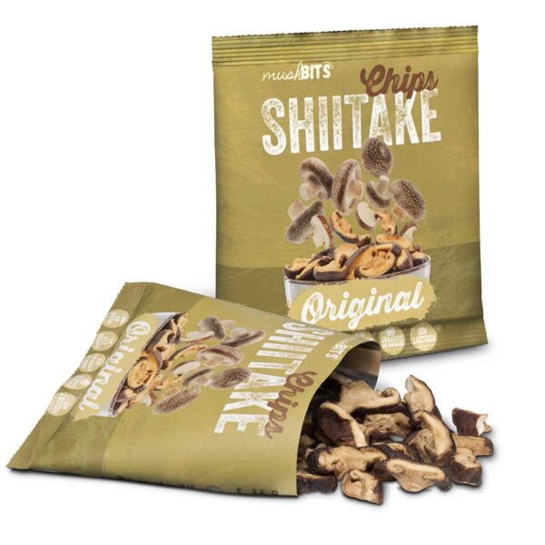 Chips Shiitake Original caja 20 uds. - Imagen 2